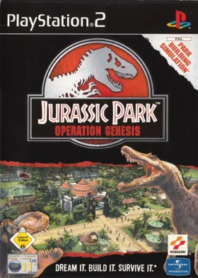 Keiei Simulation - Jurassic Park (Japan) box cover front